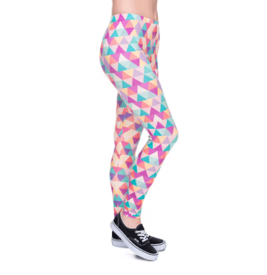 Legging à motifs mosaïque
